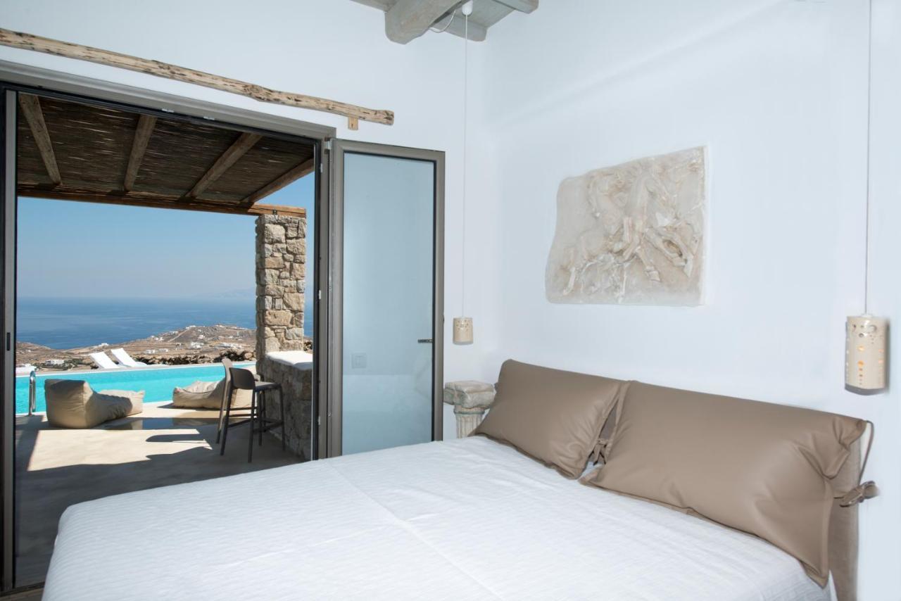 Luxury Athena Suite In Villa Georgia - Breathtaking Sea View And Pool Front Plintri Ngoại thất bức ảnh